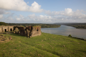 Fuerte San Lorenzo y desembocadura del río Chagres, Panamá